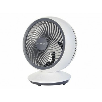 Singer DF15 Ανεμιστήρας USB Ασημί Singer DF15 Ανεμιστήρας USB Ασημί